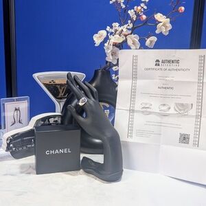 Chanel Alphabet Logo Ring With Box And COA 🔥🔥